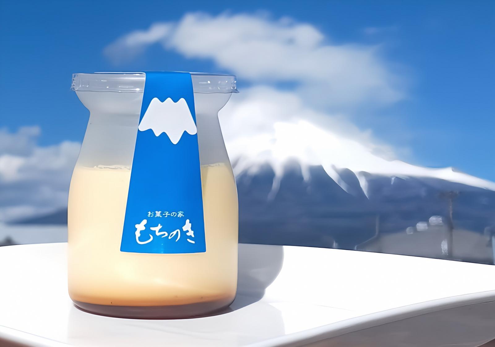 「富士山なめらかぷりん」の画像