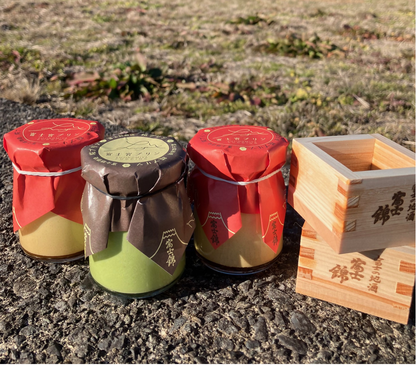 「富士錦　糀プリン」の画像